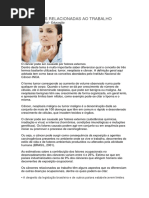 Neoplasias Relacionadas Ao Trabalho