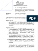 Informe Legal 616-2016 - Cambio de Denominación de La Sub Region Bajo Mayo Tarapoto A Gerencia Territorial Bajo Mayo Tarapoto