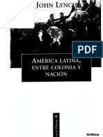 America Latina Entre Colonia y Nacion - John Lynch