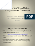 inter-fraction organ motion management