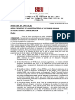 Informe Presidencia Caso Talara Actos Contra El Pudor