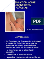 Alimentación en Niños (As)