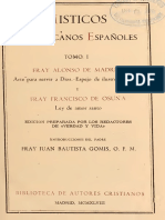 De MADRID y OSUNA. Místicos Franciscanos Españoles (Tomo I), BAC, 1947