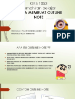 Cara Membuat Outline Note