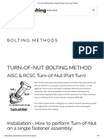 Turn-Of-Nut Bolting Method - Applied Bolting Technology Products