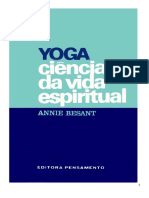 Resumo do livro Yoga de Annie Besant