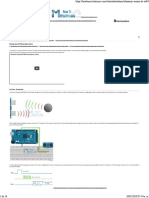 Ultrasonic Sensor HC-SR04 and Arduino Tutorial