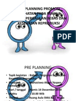 Pre Planning Promosi Kesehatan Pada Remaja PDF
