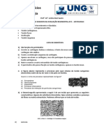 Lista de Exerc Cios Histologia para AV1