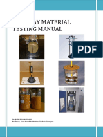 Highway Material Testing Manual: Dr. PVSN Pavan Kumar Professor, Guru Nanak Institutions Technical Campus