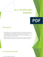 Firmas y Certificados Digitales