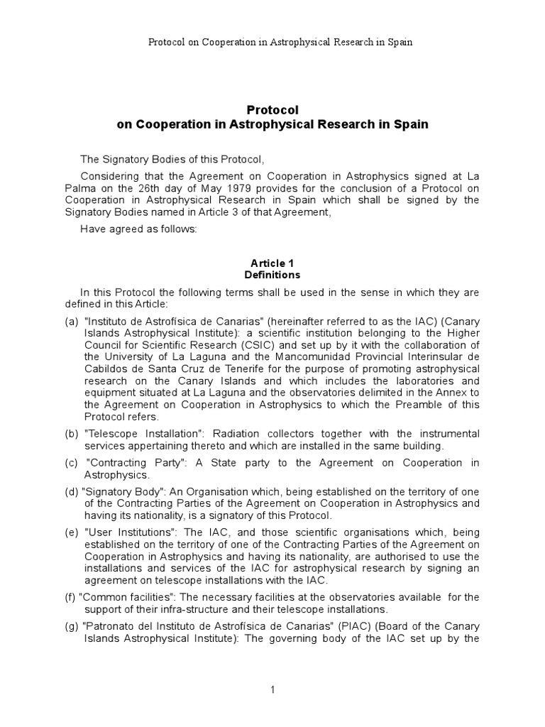 Protocol addendum pdf observatory treaty