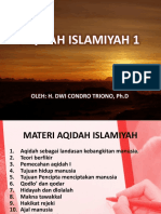 Materi 1 Aqidah Islamiyah