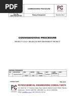 Pre Commissioning Procedure Draft | PDF | Pipe (Fluid Conveyance ...