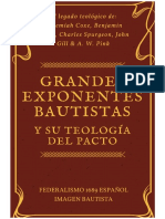 Grandes Exponentes Bautistas y La Teología Del Pacto PDF