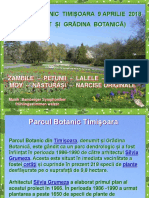 Parcul Botanic Timișoara 9 Aprilie 2018