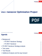 IRAT Handover Optimization Project