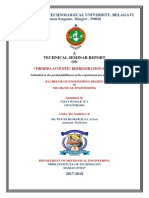 Technical Seminar Cover Page and Certificate