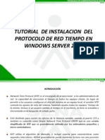 Tutorial de Instalacion de NTP en Windows Server 2008