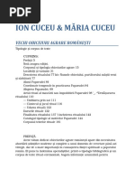 Ioan Cuceu & Maria Cuceu - Vechi Obiceiuri Agrare Romanesti Tipologie Si Texte