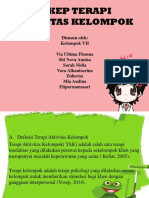 Askep Terapi Aktivitas Kelompok