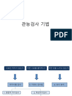 관능검사 기법