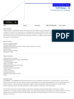 VLSI Design, 1/e: Book Information Sheet Book Information Sheet