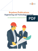 Engineering and Technology Journals - Sryahwa Publications 