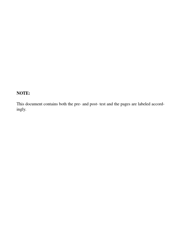 This Document Contains Both The Pre-And Post - Test and The Pages Are Labeled Accord - Ingly | PDF | Redshift | Galaxy
