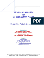 Technical Details Chilled Water Pumps - PDF Patterson