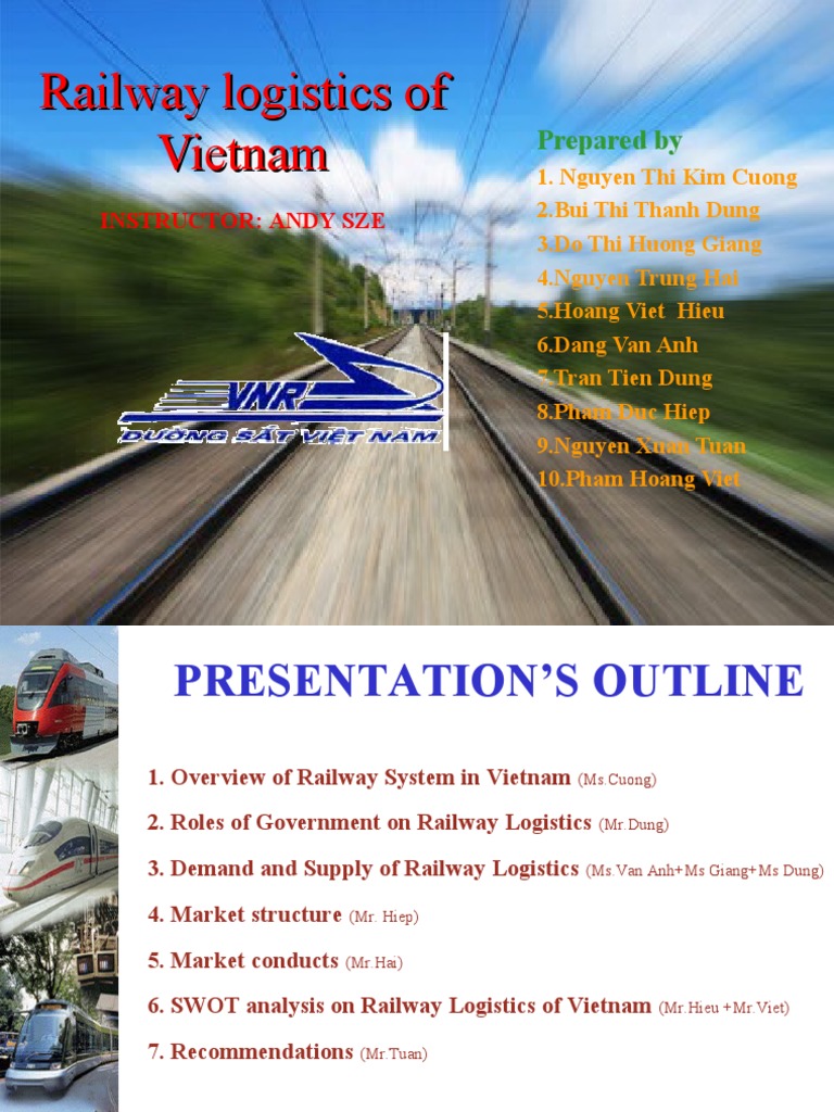 Vietnam Railway Logistics Overview | PDF | Transport | Mekong
