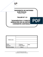 T13-G-Diagnóstico y Desmontaje de Máquina de Corriente Continua 2017