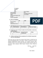 Biodata Ketua Dan Anggota