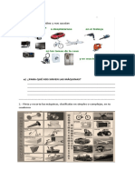 A) ¿Para Qué Nos Sirven Las Máquinas?: 1.-Observa y Contesta