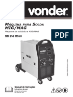 Máquina para Solda MIG/MAG voonder MM 251