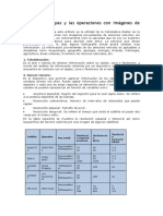 Algebra de Mapas y Las Operaciones Con Imagenes Satelitales