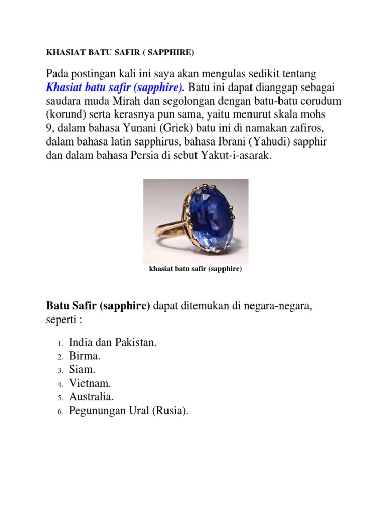 Batu sapphire 2024