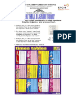 Worksheet Times Tables