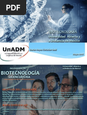 Campana Publicitaria Unadm Biotecnologia Biotecnologia