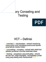 Voluntery Conseling and Testing