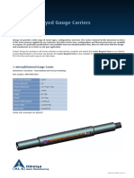 Tubing Conveyed Gauge Carriers Datasheet