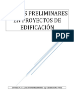 Costos Preliminares en Proyectos de Edificación