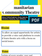 Humanitarian Community Theatre