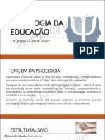 Conteúdo Escolas de Psicologia