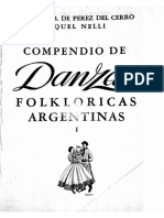 Compendio de danzas folklóricas Argentinas