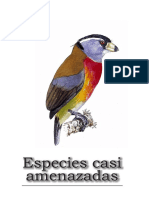 Especies casi amenazadas en Colombia