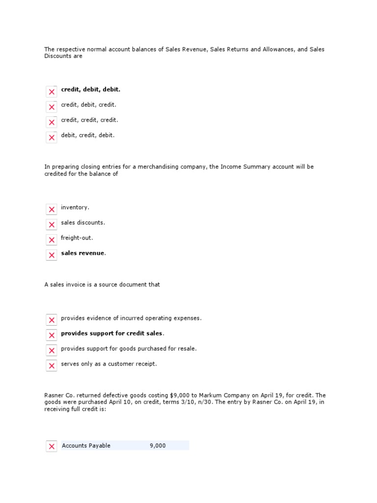 Understanding Normal Account Balances | PDF | Debits And Credits | Revenue