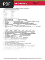 Compact PFS Final Test - Standard