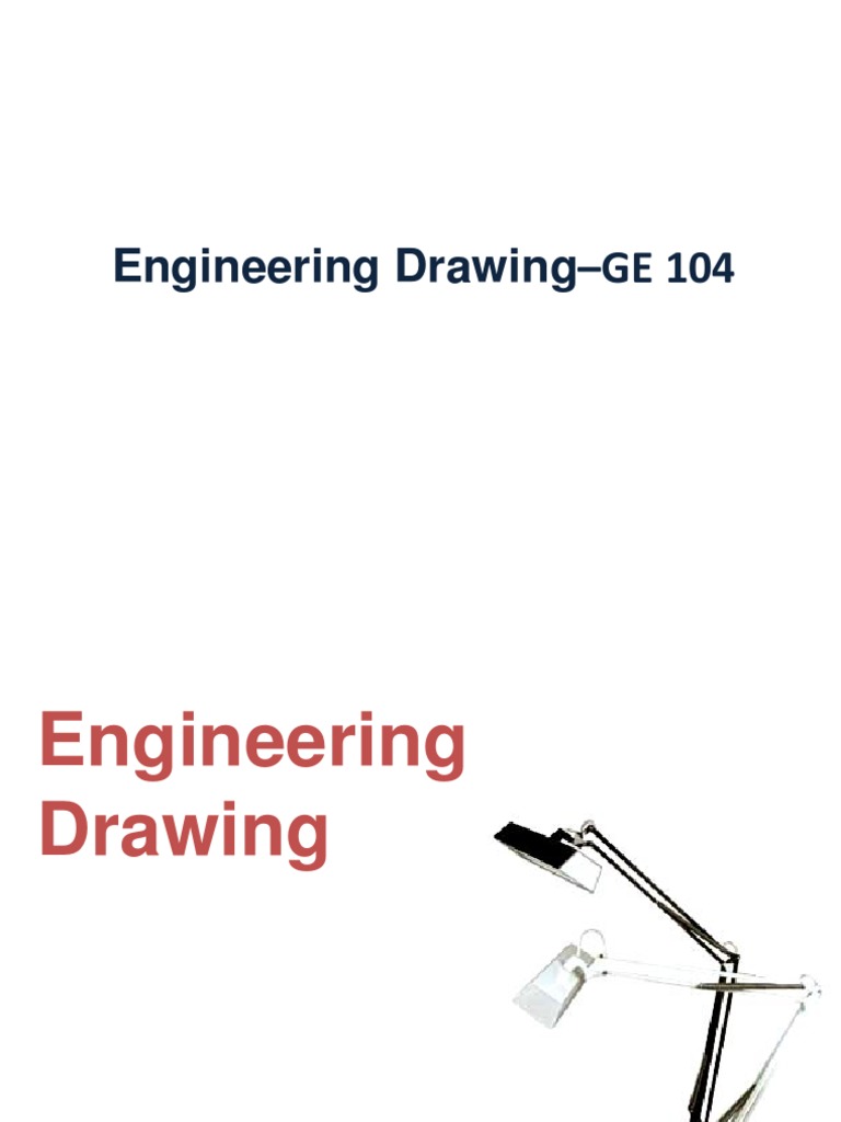 Engineering Drawing Basics | PDF | Geometry | Space