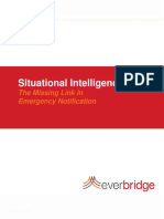 Situational Intelligence:: The Missing Link in Emergency Notification